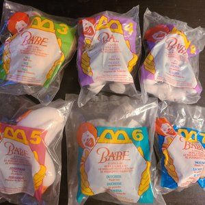 1995 Babe Happy Meal Toy Lot